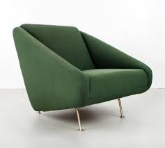 Green Club Lounge Chair By Theo Ruth For Artifort 1950s Decor Aid Modernchair Moveis Decoracao Cadeira Estofada