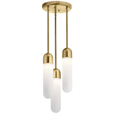 4.4 out of 5 stars 4. Sorno 3 Light Pendant Cluster Champagne Gold Kichler Lighting
