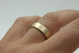Men S Gold Plated 5mm Matte Wedding Band Flat Matte Etsy Mens Gold Wedding Band Matte Gold Wedding Rings Mens Wedding Bands