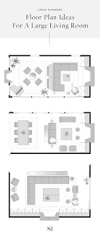 5 Furniture Layout Ideas For A Large Living Room With Floor Plans The Savvy Heart In 2021 Large Living Room Design Rectangular Living Rooms Large Living Room Layout