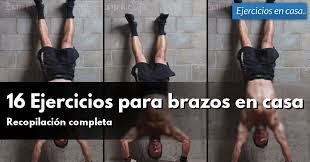Estos 10 ejercicios te ayudarán a tonificar los brazos sin necesidad de usar pesas. 16 Ejercicios Para Brazos En Casa Ejercicios En Casa