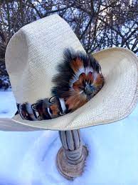 Pin By Randy Mckenzie On Feather Accessory Feather Hat Feather Accessory Unique Items Products