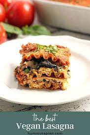 The Best Vegan Lasagna Hummusapien Recipe Dairy Free Lasagna Recipes Vegan Recipes