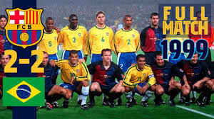 New york city fc sign brazil youth international talles magno. Full Match Fc Barcelona Brazil 1999 Youtube