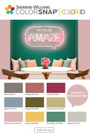 What S Your Color Id Take The Quiz To Find A Color Palette That Matches Your Uniqu Paint Colors For Home Interior Paint Colors Schemes Sherwin Williams Colors
