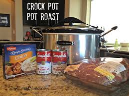 Place on top of vegetables, and drizzle with worcestershire. Favorite Pot Roast Recipe Made In The Crock Pot Sweet Little Bluebird