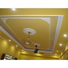 These interior design experts explain how the concept of painting your ceiling can elevate your home's design. Decorative Pop False Ceiling For Residential And Commercial Thickness 10 12 Mm Rs 180 Square Feet Id 21265235088