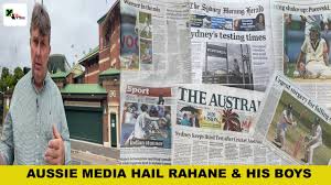 We thought to give you a helping hand so we designed these free editable newspaper templates for you. How Has The Australian Media Reacted To India S Comprehensive Series Leveling Win At Mcg Youtube