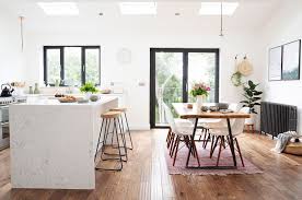 An open style kitchen is ideal for those who desire a fluid living space between the kitchen and single wall open kitchens usually bears a set of cabinetry on one side allowing ease of circulation and space serving. Open Plan Kitchen Ideas 29 Ways To Create The Perfect Space Real Homes