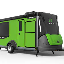 Small travel trailer with outdoor kitchen. Camper Trailer Features Transforming Indoor Outdoor Kitchen Curbed