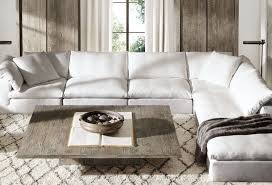Get A First Look At Restoration Hardware S New Home Products Restoration Hardware Living Room Home Couches Living Room