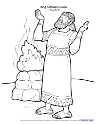 King solomon coloring pages are a fun way for kids of all ages to develop creativity, focus, motor skills and color recognition. 2