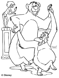 Abandonné par ses parents et élevé parmi les loups, le garçon est désormais le protégé de bagheera, qui lui apprend à survivre dans un. Coloriages A Imprimer Le Livre De La Jungle Numero 43fda0ef