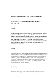 Maybe you would like to learn more about one of these? Doc 11 Pendidikan Dan Pembelajaran Di Sekolah Rumah Home Schooling Tinjauan Teoritis Dan Praktis 1 Budi Arto Academia Edu