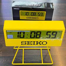 This collection offers many features that are useful for many needs including atomic desk clocks. Seiko Digital Alarm Clock Qhl073y Shopee Malaysia