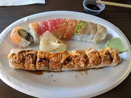 Crispy california, rattlesnake roll, dragon roll, philidelphia roll, rainbow, new york roll, tuna hus…… Deli Sushi Desserts Restaurant 8680 Miralani Dr San Diego Ca 92126 Usa