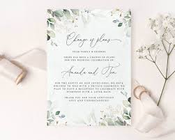 Amelia Postpone Wedding Cardchange Of Datepostponement Etsy In 2020 Wedding Cards Wedding Wedding Invitations