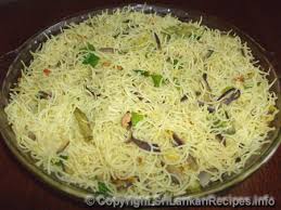 Sri Lankan Style Rice Stick Noodles Dish Recipes Rice Stick Veggie Recipes