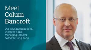 Colum Bancroft joins AlixPartners as a Managing Director in Hong Kong