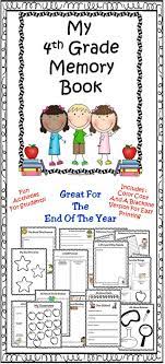 7 low prep end of year activities. End Of Year Fourth Grade Memory Book Fun Activities To Celebrate The End Of The School Year This Book Makes A G School Activities School 3rd Grade Classroom
