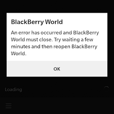 Blackberry app world 4.0.0.55 is now available as a free download via app world and it should be fully compatible with all devices running blackberry os 4.2 and up. Download How To Solve An Error Has Occurred And Blackberry World Must Close On Bb10 Devices Firmware Rom Flash File
