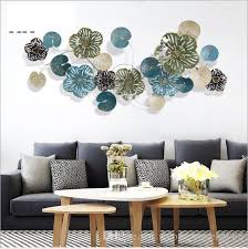 Red green flowers on water 20x12 wall decal. 2021 Nordic Iron Wall Hanging Creative Three Dimensional Wall Decorations Simple Modern Living Room Bedroom Wall Decoration From Meow Householdes 347 68 Dhgate Com