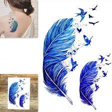 Tribal temporary tattoos peacock black temporary tattoo. S A V I Temporary Tattoo 3d Blue Peacock Feathers Tattoo Sticker Size 15x10cm 1pc Black 4 G Amazon In Beauty