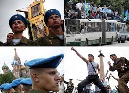В этот день на учениях московского. 81 J Den Vdv