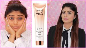 Apply the powder with a stippling motion. 5 Minute Office Makeup Tutorial Using Lakme Cc Cream Summer Step By Step Office Makeup Youtube