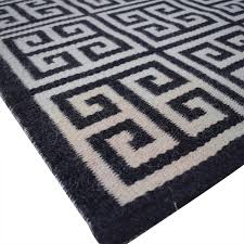 jonathan adler black and white rug