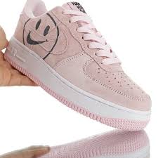 Nike Air Force 1 Gs Have A Nike Day Light Pink Smiley Face Av0742 600 Womens Winter Running Shoes Winter Running Shoes Nike Sneakers Women Nike