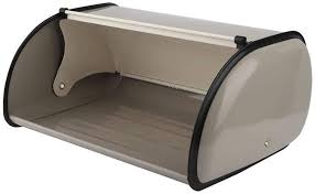 112m consumers helped this year. Vintage Rollup Cover Metal Bread Storage Bin Box Large Capacity Kitchen Container Gray Pasamer Bread Box Kitchen Dining Bread Boxes