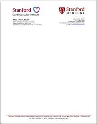 To help you with just that, we have this elegant doctor letterhead template that is designed to match your business standards. Cvi Templates Logos Stanford Cardiovascular Institute Stanford Medicine