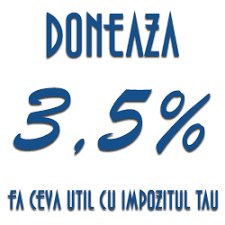 Directioneaza 2% din impozitul tau pe venit. Campania Directioneaza 3 5 Sustine