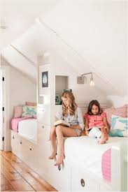 42 Cozy Attic Bedroom Ideas For Girls 33 Kid Room Pinterest Slanted Ceiling Bunk Bed And Window 3 Attic Bedroom Small Attic Bedroom Designs Attic Bedroom Kids