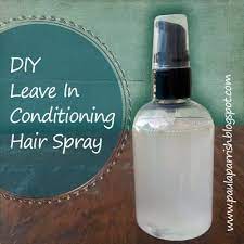 Diy Leave In Conditioning Spray Paula Parrish Homemade Hair Products Diy Hair Conditioning Treatment Hair Conditioning Treatment