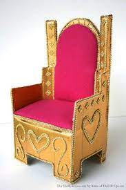 camp doll diaries make a royal doll throne king chair throne chair royal chair