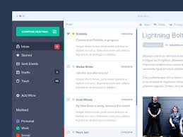 Mail App Mockup App Development Design Application Ux Design App Design