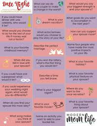 Talking about work, the kids, or household repairs … 25 Date Night Questions For Married Couples Date Night Questions Questions For Married Couples This Or That Questions