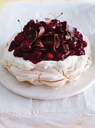 Black Forest Pavlova Ricardo Recipe Pavlova Dessert Pavlova Recipe Cherry Recipes