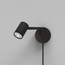 White black wall sconce swing arm wall lamp flexible bedroom reading light headboard home industrial antique long arm led wall lamp loft swing vintage sconce wall lights decor black. Astro Ascoli Swing Arm Switched Spotlight Wall Light In Black Fitting Style From Dusk Lighting Uk