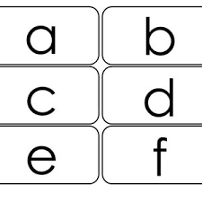 5 pages of alphabet flashcards which have the uppercase and lowercase letter on them and two pictures representing the letters. 26 Printable Alphabet Flashcards Upper And Lowercase Etsy