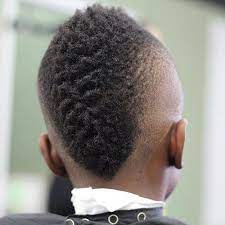 Very often men seek haircut styles that are easy to maintain. Mohawk Haircut On Black Men Novocom Top