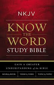 Nkjv Know The Word Study Bible Ebook Red Letter Gain A Greater Understanding Of The Bible Book By Book Verse By Verse Or Topic By Topic Kindle Edition By Nelson Thomas