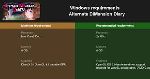 Rated 4 out of 5. Alternate Dimansion Diary System Requirements 2021 Test Your Pc