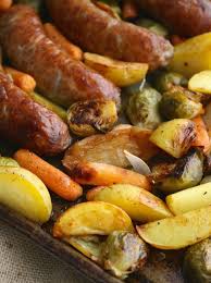 Oktoberfest Sheet Pan Brats With Roasted Vegetables Brats Oktoberfest Pan Roasted Sheet Vegetables With Cuisine Souper Bon Appetit