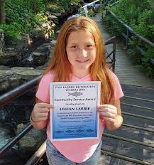 Lillian Labrie Recognized for Alewife Support