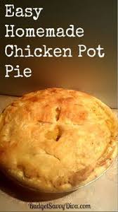 Easy Homemade Chicken Pot Pie Recipe Recipe Homemade Chicken Pot Pie Chicken Pot Pie Recipes Pot Pies Recipes