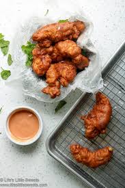 If you're looking for the secret to tender fried chicken, marinate the chicken in spiced buttermilk before you fry it. Crispy Fried Buttermilk Chicken Tenders Life S Little Sweets