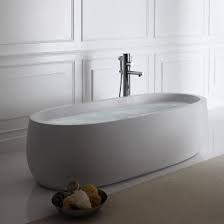 Rundum abgedichtet dienen sie zu hause als praktische und leicht zu reinigende ablageflächen in bad, dusche und küche. Laufen Alessi One Freistehende Oval Badewanne Mit Led Beleuchtung H2459720006151 Reuter